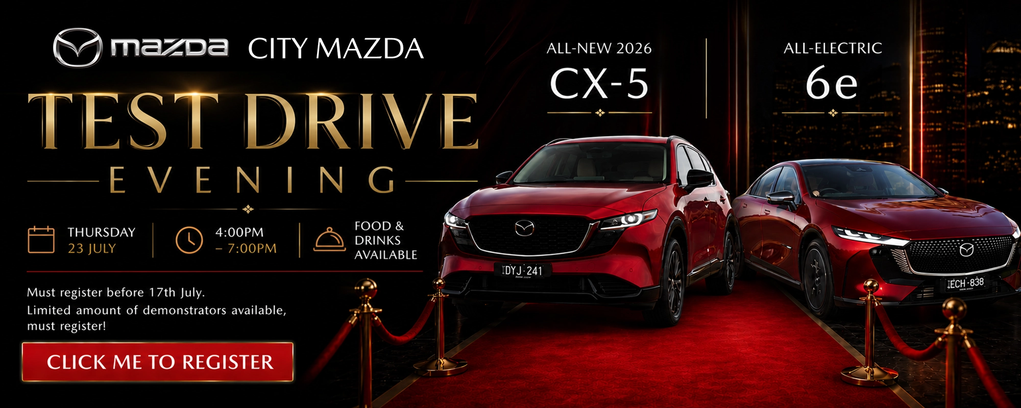 CityMazda Test Drive Dkt